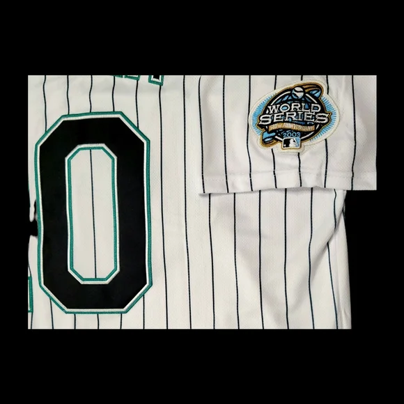 Miguel Cabrera Jersey Florida Marlins 2003 World Series Throwback Stitched 3XL - Picture 4 of 4